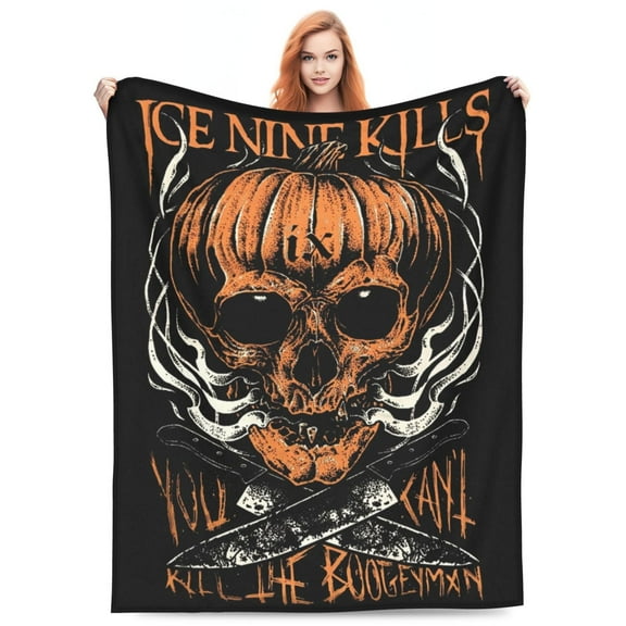 Ice Nine Kills Flannel Blanket Funny Ultra-Soft Micro Warm Throw Blanket Fleece Blanket Interesting Gift 60"X50"