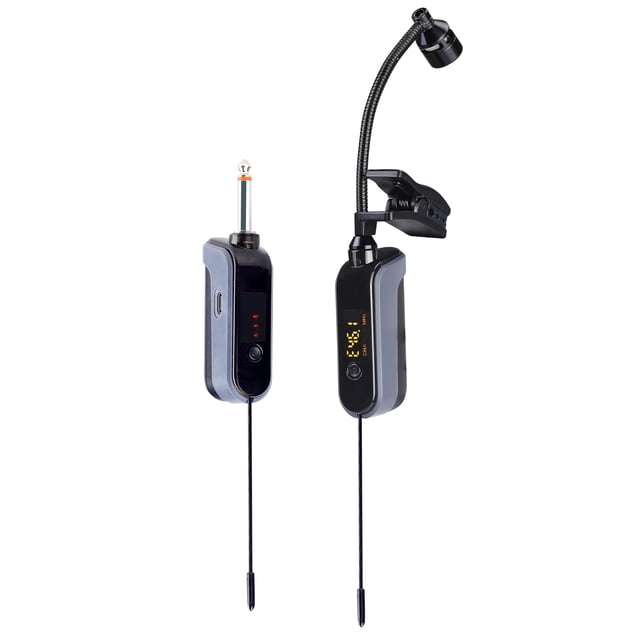 Micrófono Inalámbrico para Instrumentos BOMGE WTU-08A Alcance de 50 m