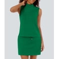 thumbnail image 3 of Conjunto de faldas Casly Lamiit, traje de tenis verde S para mujer, 3 of 7