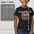 thumbnail image 5 of Netflix Boys' Stranger Things Mind Flayer Sunset Chrome Logo T Shirt, 5 of 10