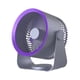 thumbnail image 4 of Ventilador de escritorio con circulación de aire, ventilador de mesa, ventilador de refrigeración de bajo ruido, ventilador de circulación de aire Gris, 4 of 9