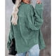 thumbnail image 1 of Chaqueta De Blusas De Gran Tamaño, Estilo De Gran Tamaño Con Puños Abotonados, Camisa Con Botones, Suave Y Cómoda Para Primavera, Otoño, Principios De Invierno ANGGREK Otros, 1 of 5