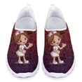 thumbnail image 1 of Zapatos de malla de enfermera de dibujos animados para mujer, nuevos iconos de equipo médico de moda, zapatillas cómodas, zapatos planos antideslizantes, zapatos de verano, 1 of 5