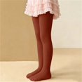 thumbnail image 2 of Zefriona Kids Knitted Cotton Striped Twisted Pantyhose for Dance & Layering – Stretchy Comfort Fit Base Pants, Ages 2–7 Years Red Size 3T, 2 of 8