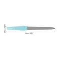 thumbnail image 2 of Unique Bargains Stainless Steel Multifunctional Nail File Manicure Tool 6 Pcs Light Blue, 2 of 6
