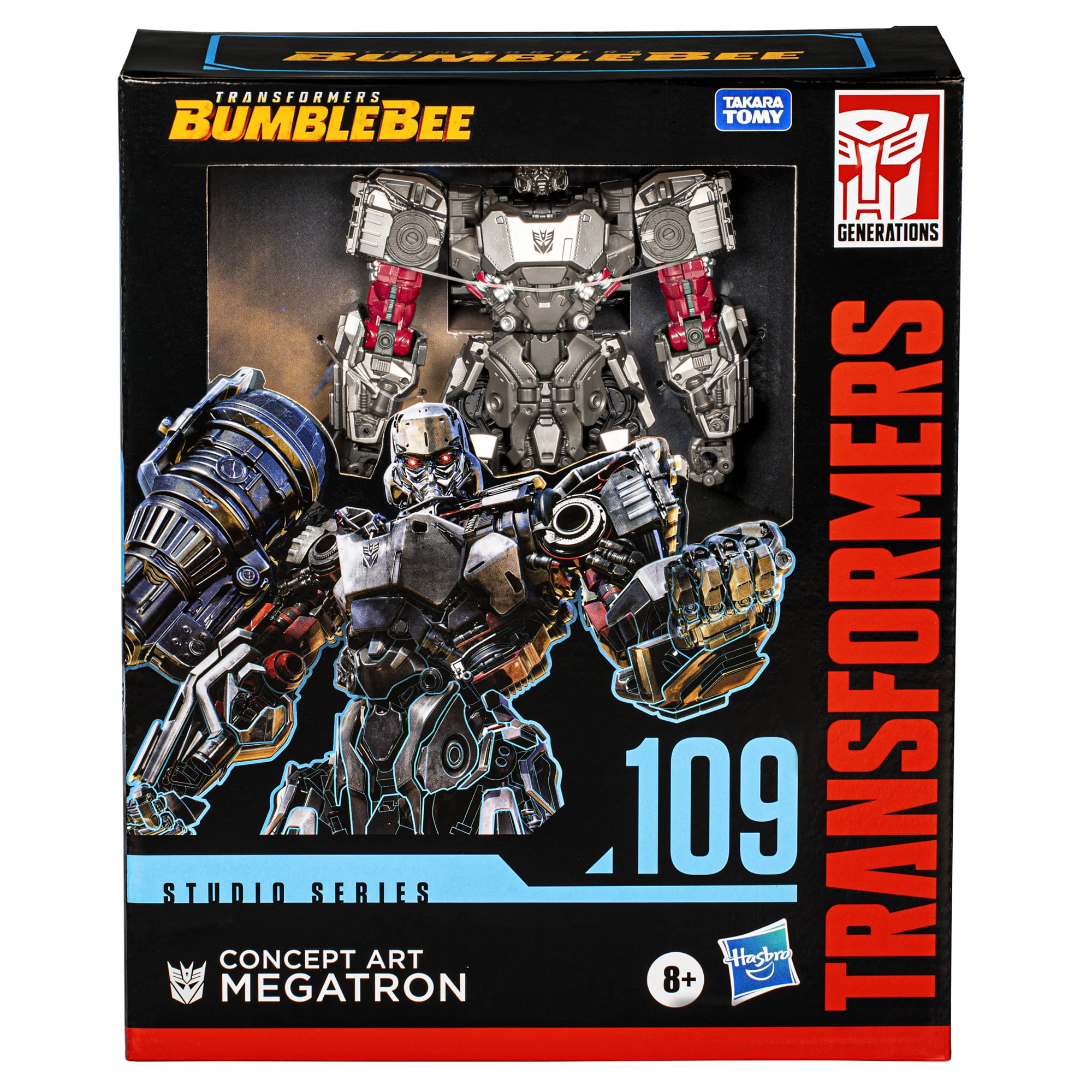 Transformers Studio Series Child Megatron Action Figures, Plastic Multicolor, 8.75" x 10.50"