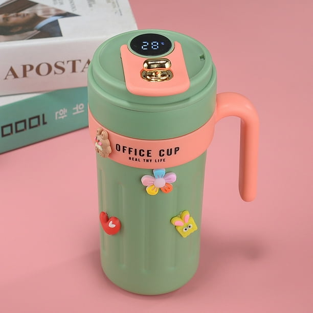Taza de café con dopamina Taza de vacío inteligente de acero inoxidable Taza gigante de agua caliente para oficina