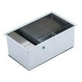 thumbnail image 4 of Cubo de reciclaje de acero inoxidable Baoblaze fácil de limpiar Contenedor de posos de café, 4 of 7