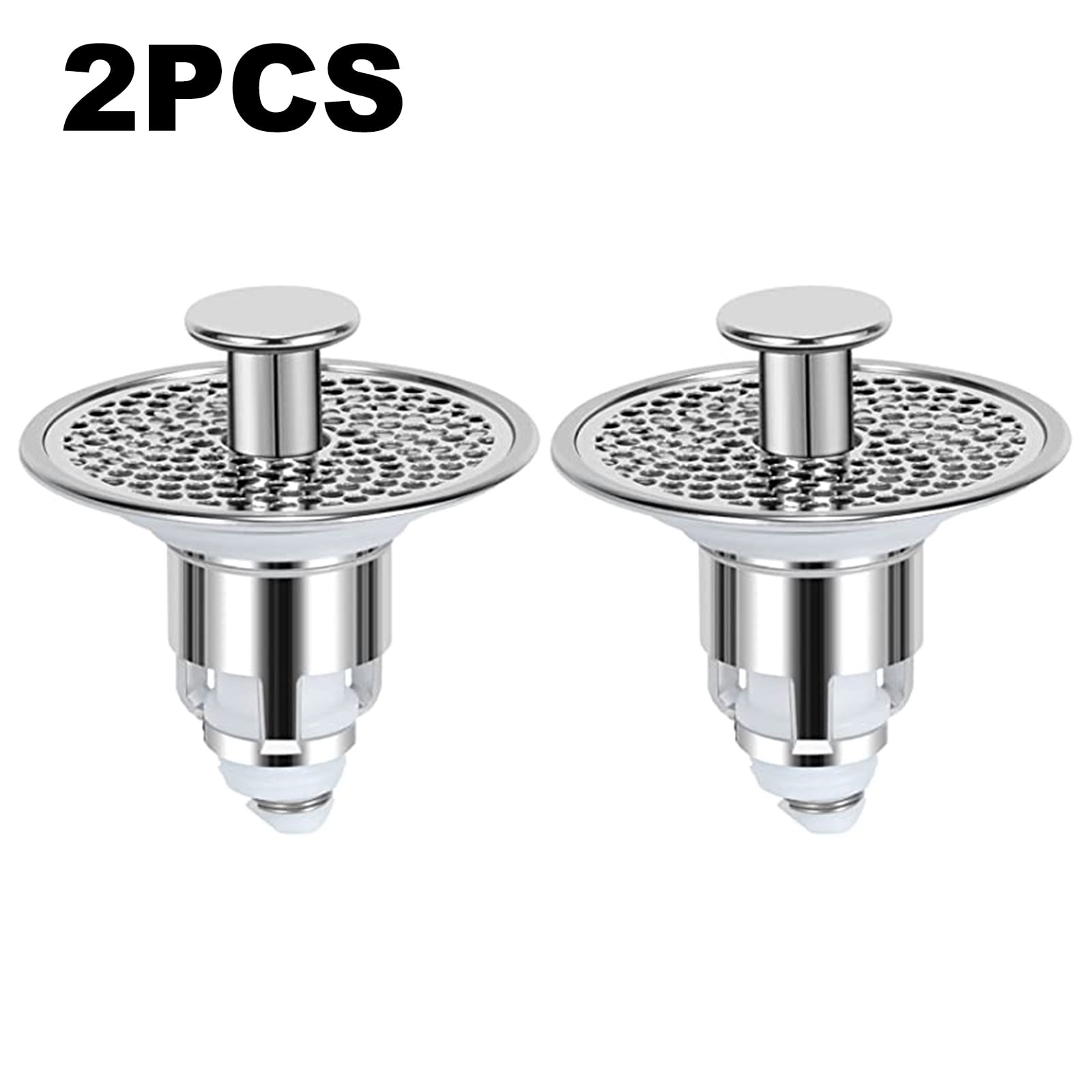 AUREVOIR Bathroom Sink Drain Stopper Anti Clog Pop Up Drain Stopper