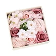 thumbnail image 6 of Tongina Floral Scented, Soap Flower Box, Simulated Flowers Ornament Flower Bath Soap, Artificial Flower Soap, for Wedding Anniversary Pink, 6 of 8