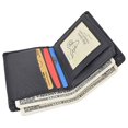 thumbnail image 5 of Cavelio Men's Premium Leather L-Shape Bifold Credit Card ID Holder Wallet, 5 of 18
