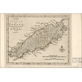 thumbnail image 1 of 24"x36" Gallery Poster, map of the island of Tobago 1778, 1 of 1