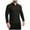 Black, variant on Men's Long Sleeve Golf Polo Shirt Lightweight UPF 50+ Sun Protection Cooling SPF Hiking Shirts Fall Basic Tops
