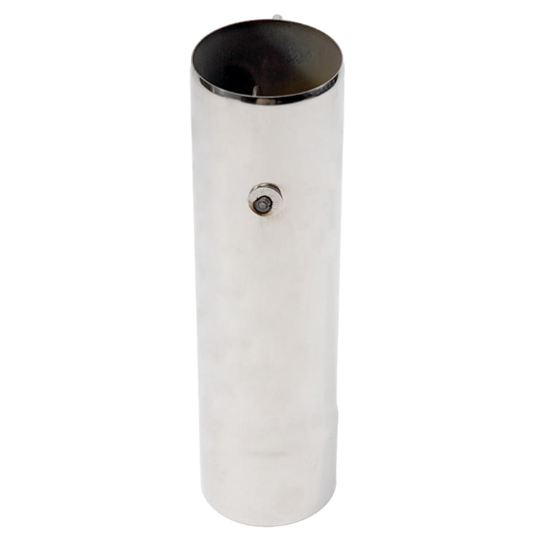 Outdoor Stove Pipe | Adjustable Wood Stove Pipe Stainless Steel,Straight Chimney Pipe For Medium Size Tent Stoves Integrated Damper For Tent, Shelter, Heating And Cooking Leoly-548341