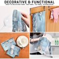 thumbnail image 7 of SKYSONIC Christmas Snowman Kitchen Towels, 18 x 28 Inch Super Soft and Absorbent Dish Cloths for Washing Dishes, 4 PCS Reusable Multi-Purpose Microfiber Hand Towels for Kitchen, 7 of 7