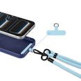 thumbnail image 4 of 2 Pack Takfox Phone Lanyard, Adjustable Cell Phone Lanyard Crossbody Neck Strap & Phone Wrist Strap with 2 Pcs Tether Tabs Compatible for iPhone Android , iPads,Smartphones-(59.06 x 2.76 in), 4 of 10