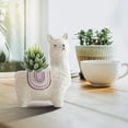 thumbnail image 3 of Adorable Cartoon Animal Ceramic Planter Pot For Desktop With Cute Design Ideal For Mini Cactus And Succulent, 3 of 3