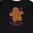 thumbnail image 4 of Inktastic Sugar & Spice Gingerbread Girls Long Sleeve Toddler T-Shirt, 4 of 5