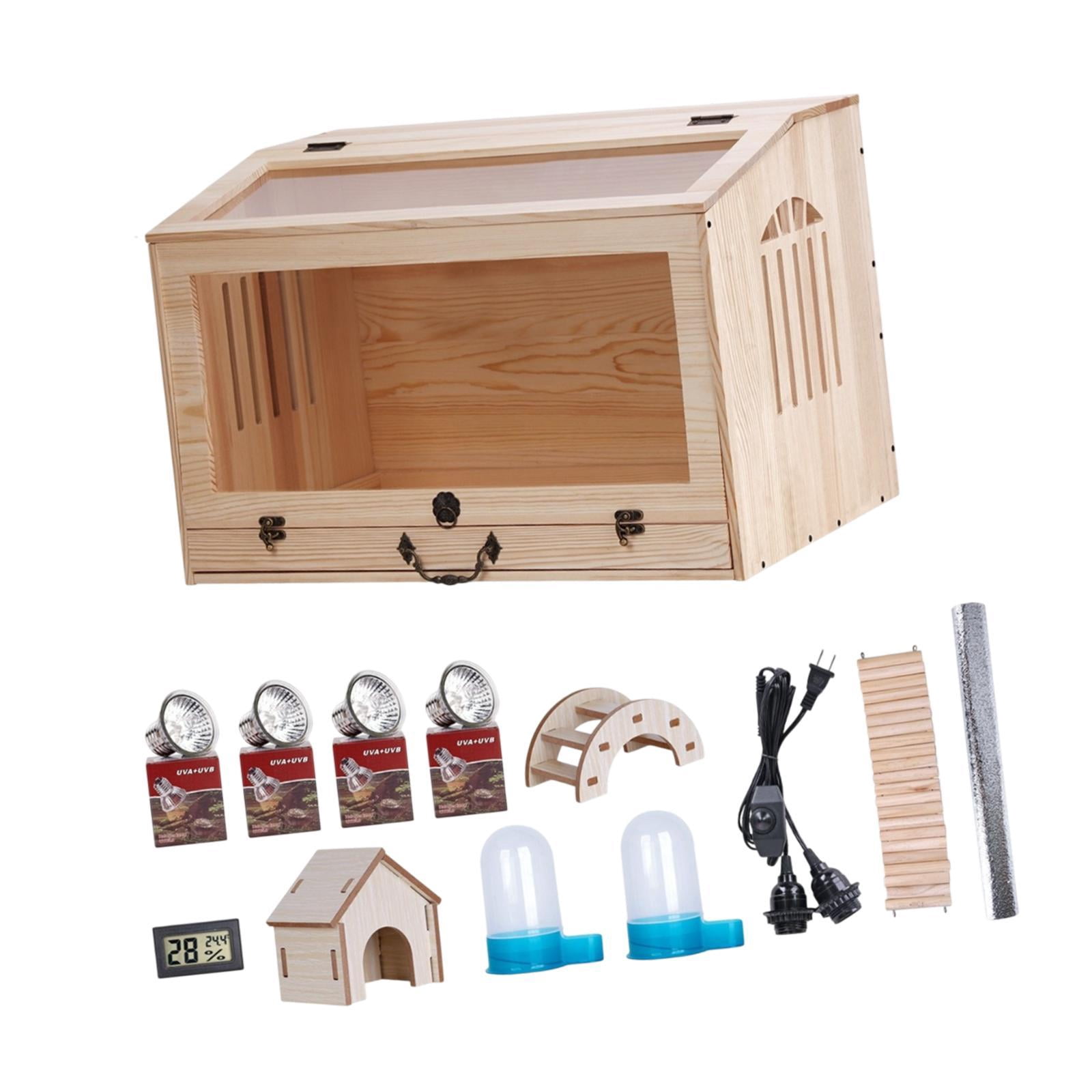 CarpNettore Chick Brooder Box Lightweight Poultry Brooder for Quail Small Animals Ducks