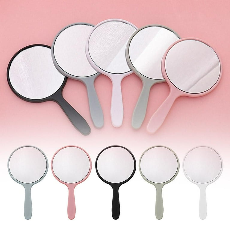 Diane Professional Quality Hand Mirror – Hand Held Mirror With Handle, Single Sided Vanity Makeup Mirror For Women, Men, Salon, Barber, Shaving, And Travel, Medium 7.5\" X 10.75\" In Assorted