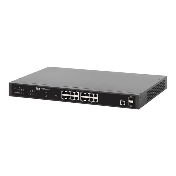 Eaton Tripp Lite series - Switch - smart - 16 x 10/100/1000 2 x 1000Base-SX (uplink) - rack-mountable