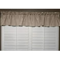 thumbnail image 2 of faux burlap window valance 58 wide wheat, 2 of 2