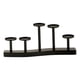 thumbnail image 4 of Candelabro de estilo nórdico, adorno de candelabro, candelabro de centro de mesa, soporte de palo de regalo para boda, mesa de té, , mesa de , negro, 4 of 8