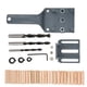 thumbnail image 2 of Localizador de Agujeros Rectos Ajustable, Herramienta de Guía de Perforación de Madera, Kit de Carpintería Diy Con Accesorios, Adecuado para Carpintería Con Alta Precisión, 2 of 7