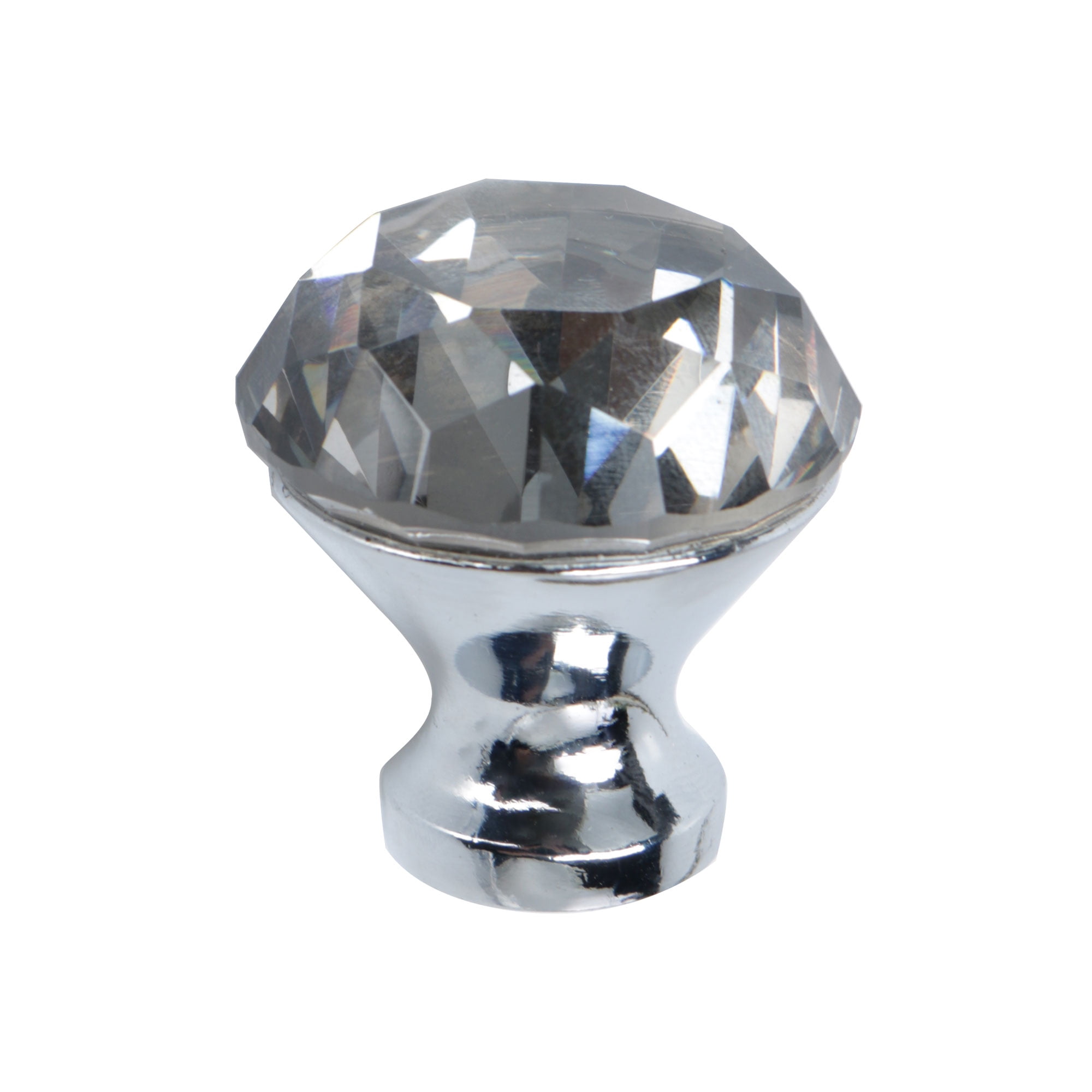 Crystal Knobs Wardrobe Dresser Door Knobs Pull Handle for Home Kitchen