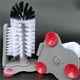 thumbnail image 4 of Fiudx Limpiador de Vidrios con Succión de Pared, Cepillo Giratorio de 360°, Elimina La Suciedad Difícil, Multiusos para Tazas, Botellas, Jarrones, Limpieza de Cocina y Bar, Fácil de Guardar, Diseño D, 4 of 7