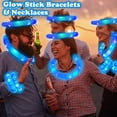 thumbnail image 3 of Glow Sticks Party Favors Kannove Blue Light Up 24 unidades para niños, 3 of 6