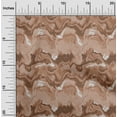 thumbnail image 2 of oneOone Cotton Poplin Twill Light Brown Fabric Abstract Dress Material Fabric Print Fabric By The Yard 56 Inch Wide, 2 of 5