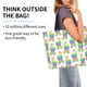 thumbnail image 2 of Disketp Rainbow Llama Bolsa Tote Estampada para Mujer, Bolso de Hombro y de Mano para Compras y Viajes, 2 of 8