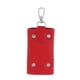 thumbnail image 5 of Llavero de piel de moda con gancho para llaves y candado para la cintura - Rojo,, 5 of 9