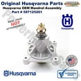 thumbnail image 4 of Husqvarna Mandrel Spindel Assembly for Lawn Mowers / 587125201, 532174356, 4 of 5
