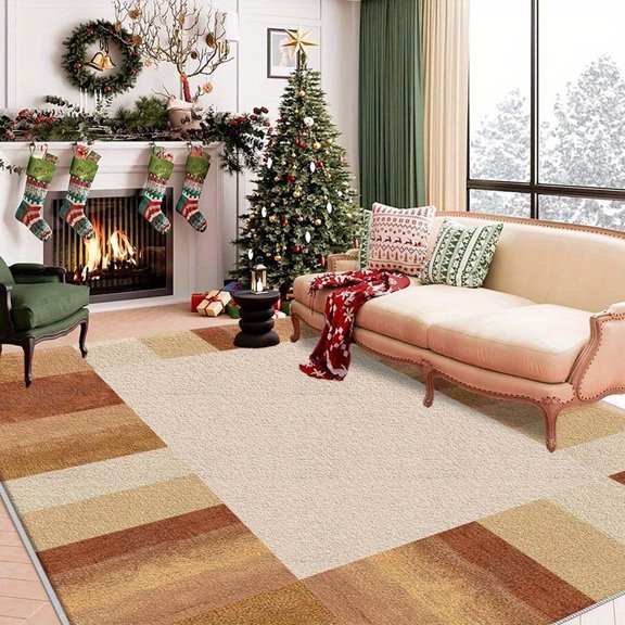 4'x6' room carpet indoor carpet area rug for hardwood floors boho area rug dining area rug