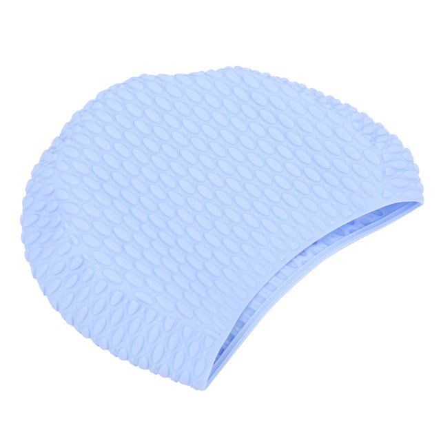 Silicone Swimming Cap, Adult Swim Cap High Elasticity Easy To Wear Environmentally Friendly Silicone For Men For Swimming Lovers ANGGREK estrella de mar azul