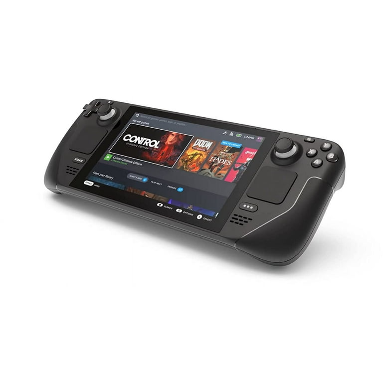2023 Valve Steam Deck 256GB Handheld Console, 7-inch Touchscreen Display,  1280x800 Resolution, Ergonomic Design, Mytrix HDMI Cable, Lens Cloth,  Screen 