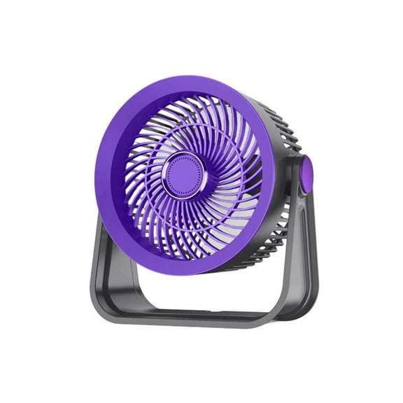 Outoloxit Multi Functional High Wind Household Fan with Air Circulation Desktop Small Light Sound Desktop Lighting Fan