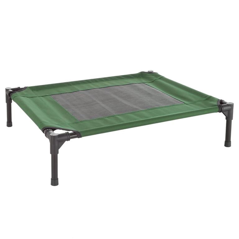 PETMAKER Raised Cot-Style Pet Bed, Green, 30" x 24" photo 8
