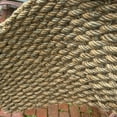thumbnail image 6 of Kings County Tools 30x17” Woven Jute Rug - Indoor or Outdoor Jute Doormat, 6 of 7