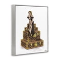 thumbnail image 2 of Stupell Industries Modern Trendy Travel Female Gray Framed Giclee Art, 16 x 20, by Ziwei Li, 2 of 7