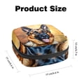 thumbnail image 2 of Collie Sanitary Napkin Bag Period Purse Small Storage Bag Pouch Case Travel Organizer Zipper Pouch 4.7x6.6x6.6 in Velvet Oxford Cloth Sponge Fabric Storage Bag for Sanitary Napkins, 2 of 6
