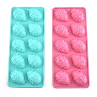 Sayna Easter Egg Molds Silicone Chocolate Mold 6 Holes Non-stick Easter Egg  Shaped Silicone Molds for Easter Chocolate, Hot Chocolate Cocoa Bombs