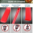 thumbnail image 7 of NOGIS 2 Pcs Silicone Thin Spatula Omelet Spatula Turner Long Crepe Spatula Heat Resistant Cooking Spatula Non Stick Pancake Spatula for Cooking Egg Burgers Pizza Pancake Steak Omelet, 7 of 7
