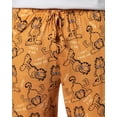 thumbnail image 4 of Garfield The Cat Mens' I Don't Think So Tossed AOP Sleep Lounge Pajama Pants Loungewear Sleepwear, 4 of 7