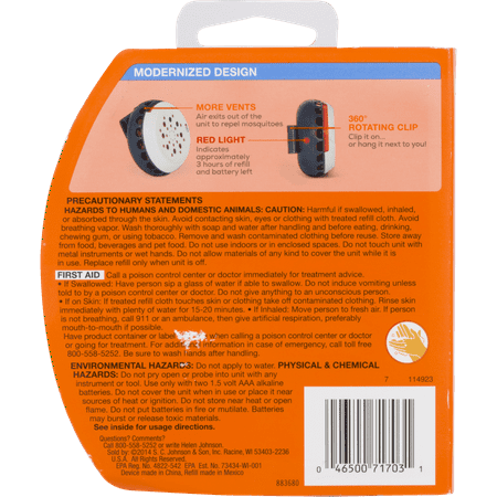 OFF! Clip-On Mosquito Repellent Starter Kit
