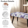 thumbnail image 6 of Jiueut Daisy Print Bench Covers, Easy to Clean Long Bench Seat Cushion Elastic Rectangle Dining Chair Protection Universal Fit for Most Chairs, 6 of 7