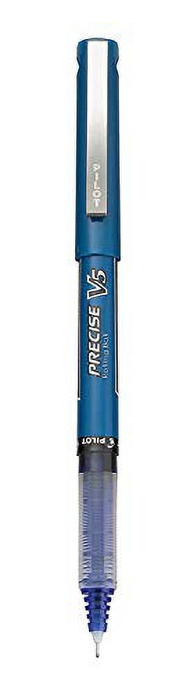 Pilot Precise V5 Stick Rolling Ball Pens, Extra Fine Point, 6 Black, 6 Blue (Dozen Combo Pack)