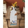 thumbnail image 4 of Hokiten Table Runners 48 Inches Long Dress Scarves, Vintage Lighthouse Coastal Farmhouse Kitchen/Dining Table Runner, Short Coffee Tablerunners, Nautical Ocean Sea Retro Art 13x48 Inch, 4 of 7